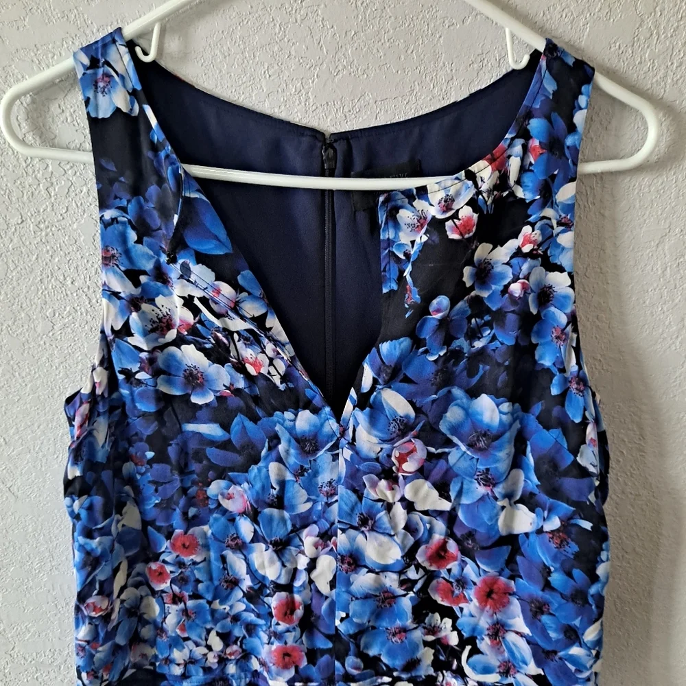 J. Crew Inky Floral Dress - Picture 2 of 7